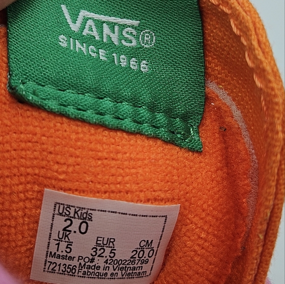 Vans x SESAME STREET SK8-Hi Zip Kids 2 Limited Edition cookie monster & grouch - Picture 8 of 16